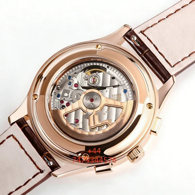 Customized 759 Automatic Luxury Men's Watch 40mm Waterproof Mechanical Business Watch for Men 316l