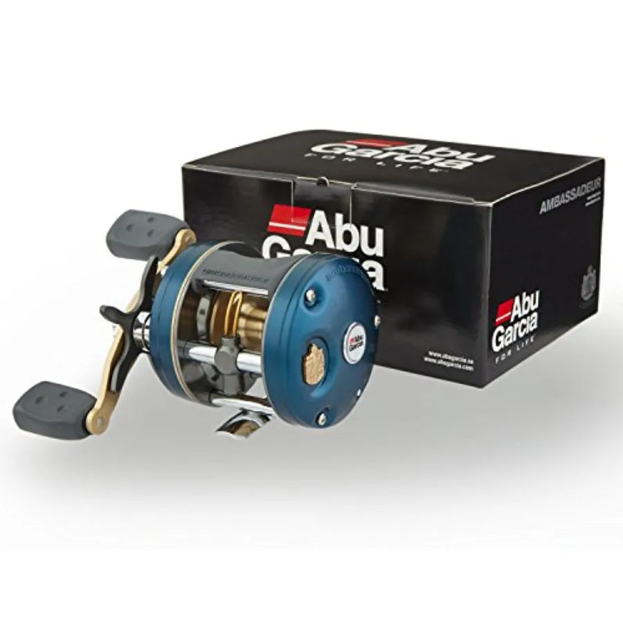 Ambassadeur C4 Baitcast Round Fishing Reel for HeavyDuty Fishing Applications with Smooth Casting Performance and Durable Const