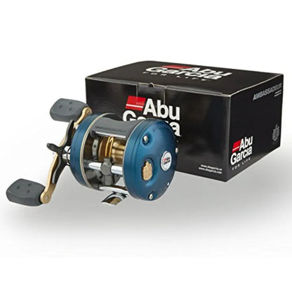 Ambassadeur C4 Baitcast Round Fishing Reel for HeavyDuty Fishing Applications with Smooth Casting Performance and Durable Const