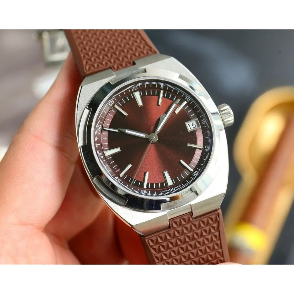 VC Top Brand Reissue Watch with Versatile Case and Moon Phase Design for Men