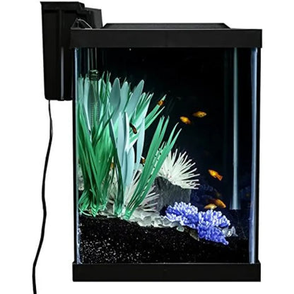 20 Gallon Aquarium Kit with LED Lighting and Decor for Vibrant Fish Display