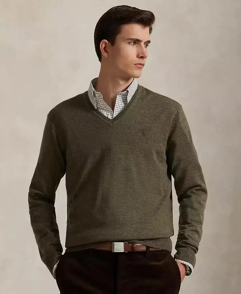 Polo Ralph Lauren | Men's Washable Wool V-Neck Sweater