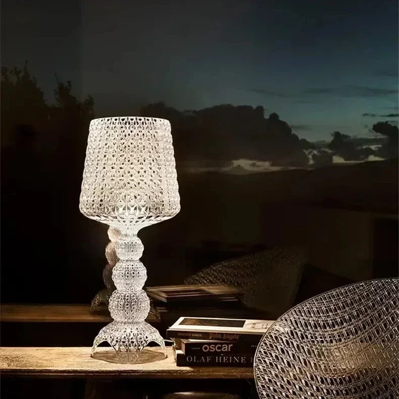 Italian Design Personality LED Floor Lamps Creative Hollow Acrylic Standing Light Living Room Bedroom Decor Lighting Fixtures