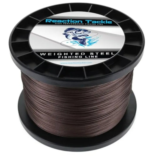 Trolling Line with 45LB Wghted Stainless Steel Wire for Fishing Durable and Corrosion-Resistant in Silver