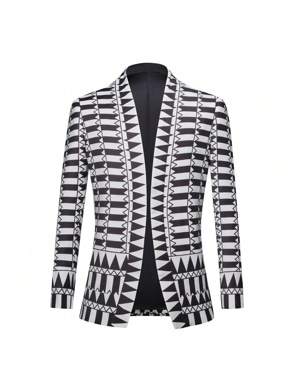 Blazer for Men Notched Jacket Casual Business Jackets Sports Coats Slim Fit Plus Size Blazer