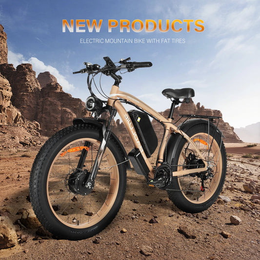 BAOLUJIE DP-2602 Electric bicycle 3000W Motor 48V23Ah battery City Commuter Electric Bike 26inch tireall terrain E-bike