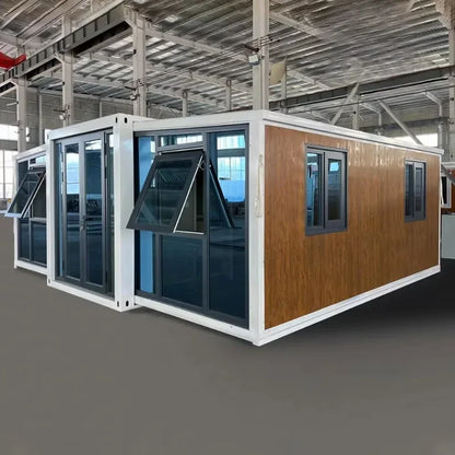 Prefabricated Container House Tiny Home 2 3 Bedrooms Steel Cabin Prefab House 20ft 40ft Portable Modular Mobile Garden Rooms
