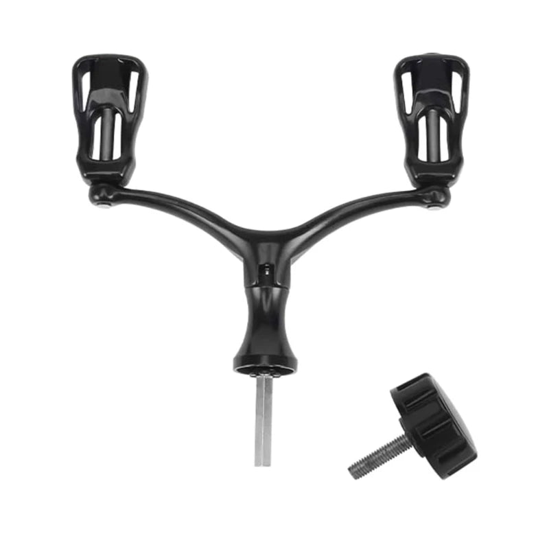 Fishing Reel Double Arm Fishing Reel Handle Arm Grip for Baitcasting Reel, Spinning Fishing Reel Handle