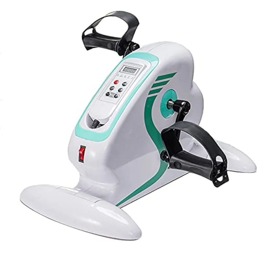 Home Exercise Bike Indoor Mini Fitness Exercise Bike Treadmill Vertical Rehabilitation Bicycle Cycling Stepper Leg Pedal Traine