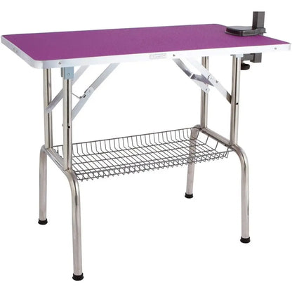 lying Pig ple Dog Grooming Table w/Super Tough Grooming Arm - Medium