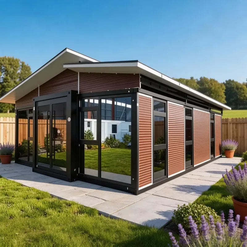 2 3 Bedroom Expandable Container House Portable Homes Prefab Tiny House Customized Detachable House Portable Mobile Home