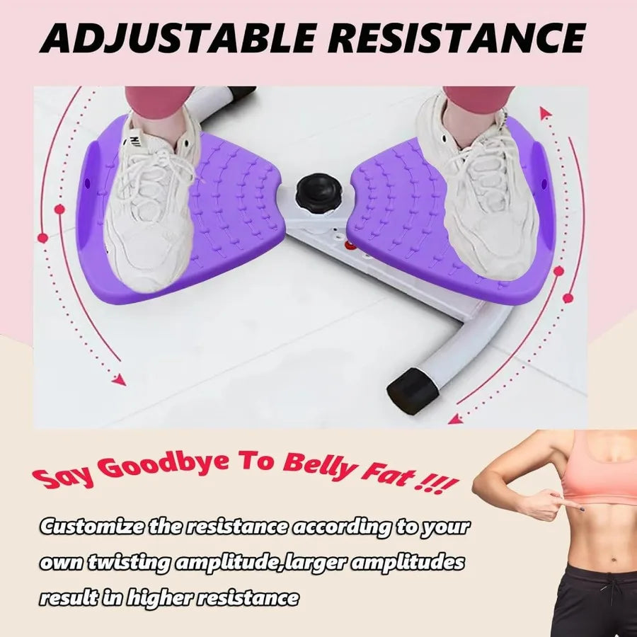 Waist Twister Machine Exercise Twist Board for Exercise Waist Twisting Machine Adjustable Waist Twister Board Waist Sculptor Tw