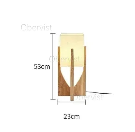 Fairbanks Floor Lamp Wooden Floor Lamp for  Living Room Bedroom Sofa Bedside Solid Nordic Designers Floor Lamps