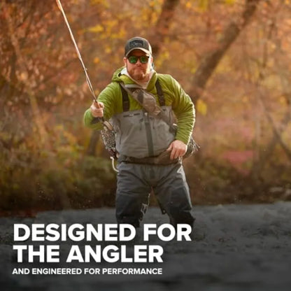Fishing Rod and Reel Combo with Large Arbor Reel Weight-Forward Floating Line Backing and Leader for Versatile Outfit in Black