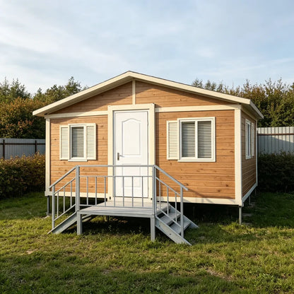 40ft Expandable Foldable House Luxury Prefab Home Modular Container Villa Resort Hotel Family Vacation Bathroom Kitchen Balcony