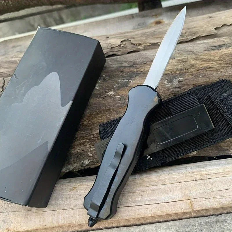 BM 3300 Mini Assisted Open Knife 440C Blade Zinc Alloy Handle Camping Outdoor Fishing Pocket Hiking EDC Survival Multitool Knife