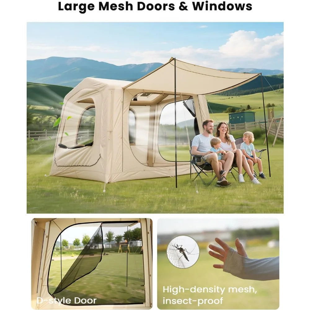 Inflatable SUV Camping Tents: Pop-Up Vehicle Tent Attachments for Large SUVs