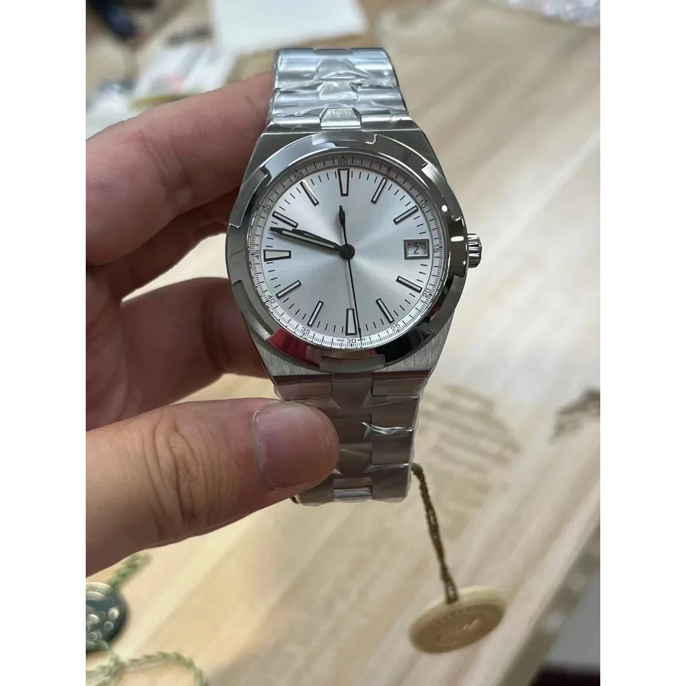 VC Top Brand Reissue Watch with Versatile Case and Moon Phase Design for Men
