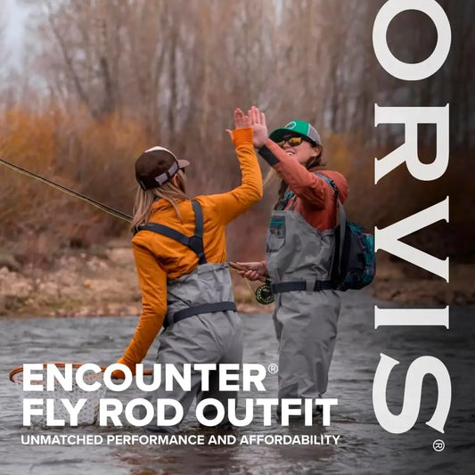 4-Piece Fly Fishing Rod and Reel Combo with Smooth Performance, Includes Reel, Line, Backing & Leader