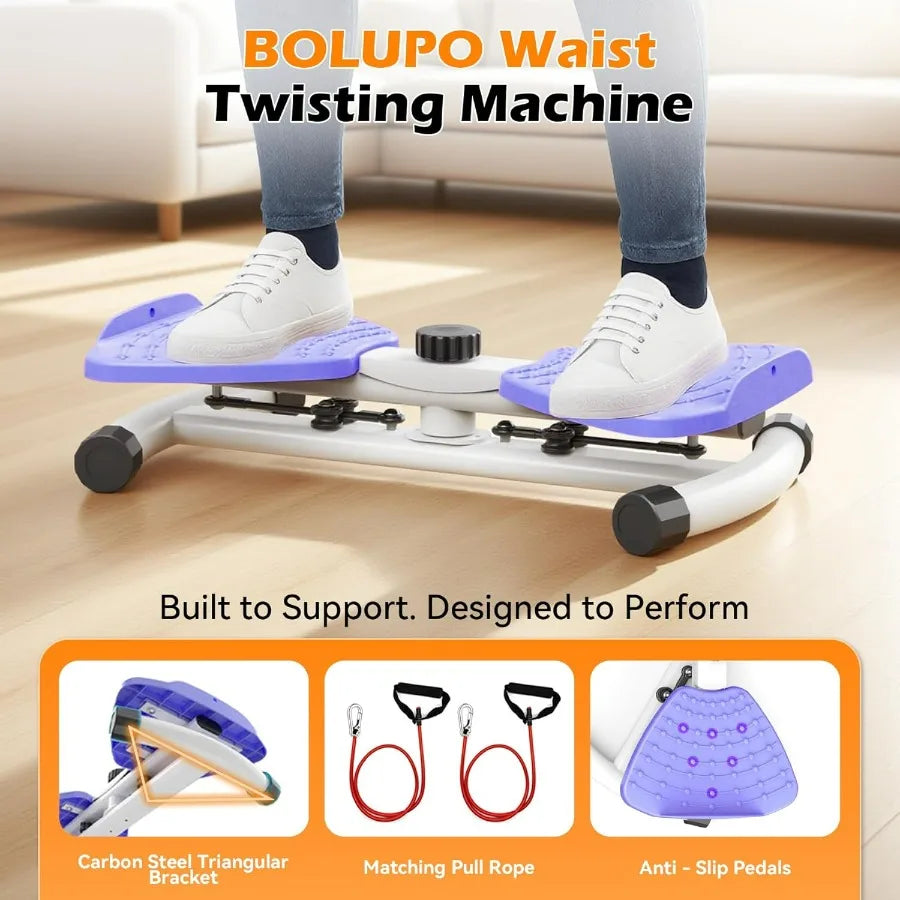 waist twisting machine for Exercise Ab Twister Board Core Twister for Women Home Fitness twist board for exercise 300 LBS Capac