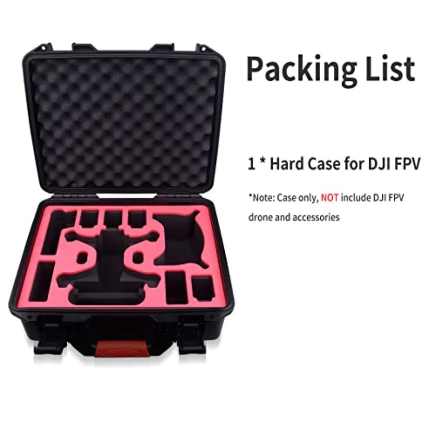 FPVtosky Professional Hard Case for DJI FPV [Case Only] - DJI FPV Drone Carrying Case Accessories - Fits 6 Batteries - Keep Pro