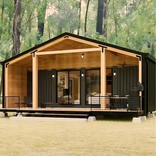 New Design 3 Bedroom Luuxury Expandable Folding Container House Prefab Foldable Mobile Luxury Steel Container Homes
