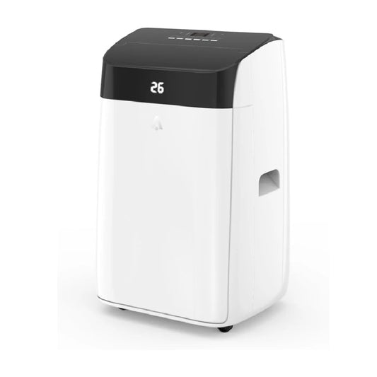 14,000 BTU Portable Air Conditioner with Dehumidifier & Fan, AC Units Cools up to 750 Sq. Ft., Remote Control, Auto Swing