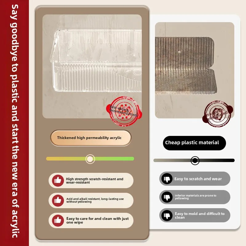 Wall mounted cosmetic and skincare storage rack for bathroom no need for drilling Multi functional kitchebathroom storage rackra