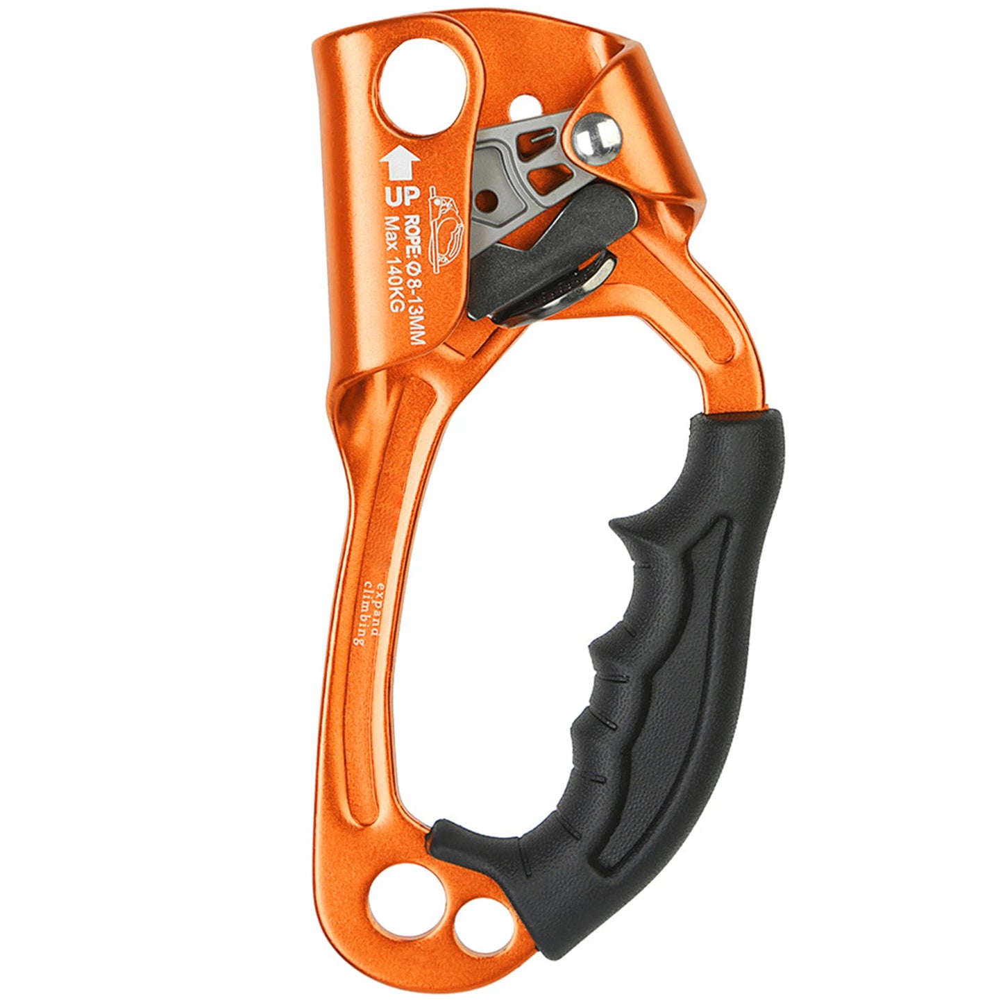 Hand Ascender Aluminum  Alloy Rock Climbing Equipment Handheld Ascender for Aloft Working Caving Hand Ascender Ascender Climbing