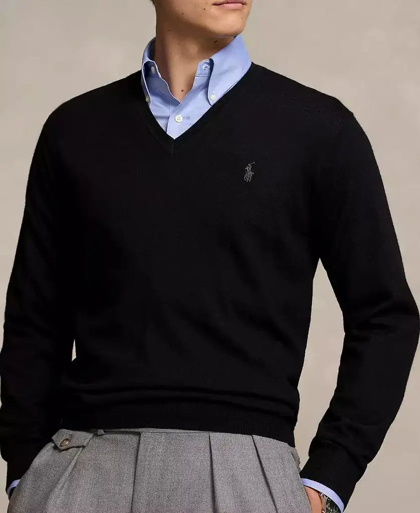 Polo Ralph Lauren | Men's Washable Wool V-Neck Sweater