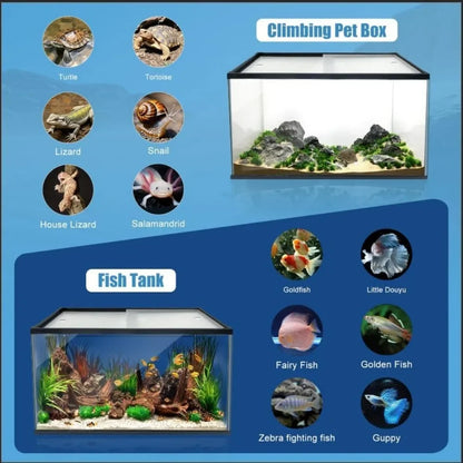 Thick Ultra Clear Glass Large Fish Tank 29 Gallon for High End Enthusiasts