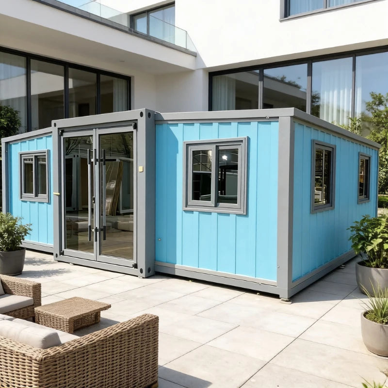 Forest Cabin Luxury Portable House Mobile Home Customized Expandable Container House Prefab Tiny House 2 3 Bedroom Garden Rooms