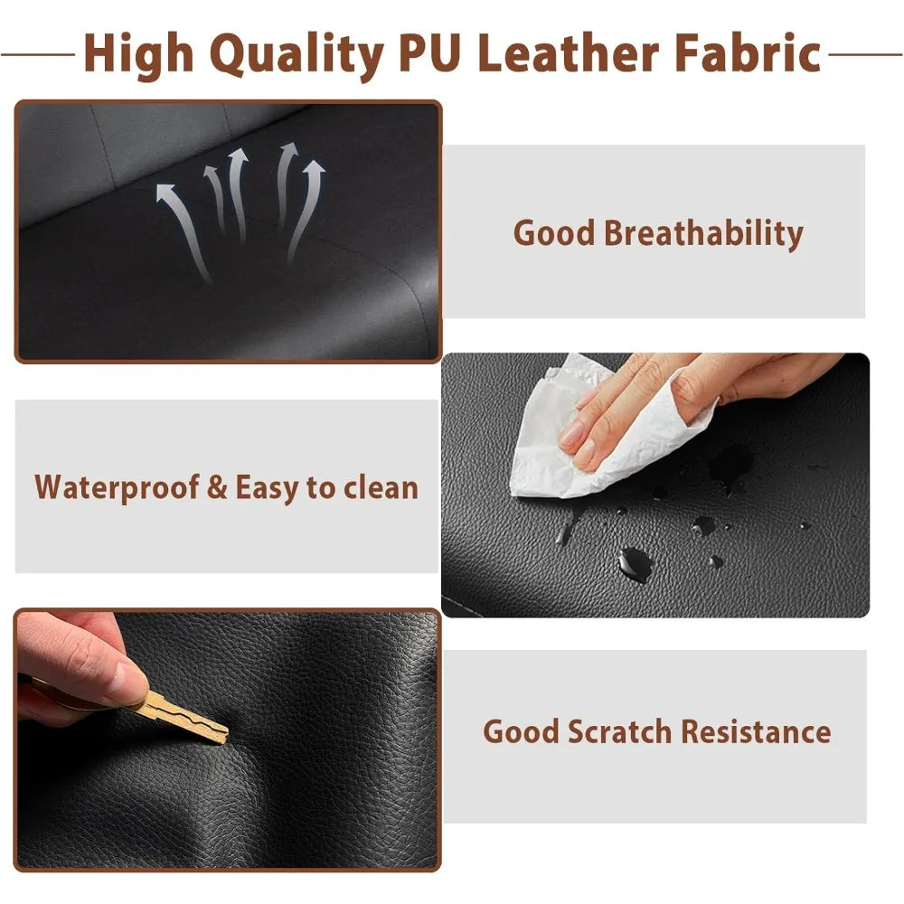 Mid-Century Retro Modern Accent Chair Wooden Arm Upholstered Tufted Back Lounge Chairs Seat Size 24.4" 18.3"