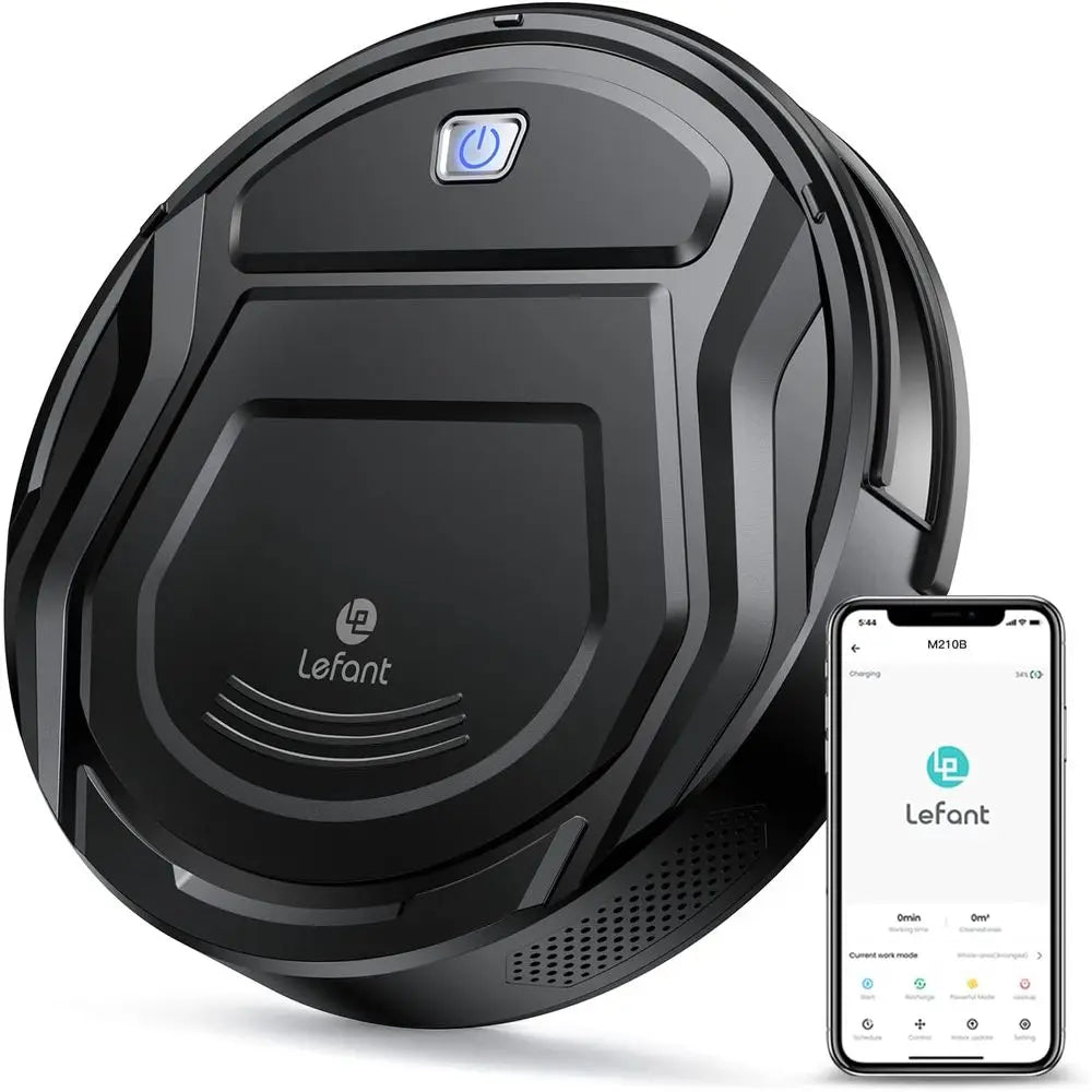 Vacuum and Mop Combo, WiFi/App/Alexa Control, 2000Pa Strong Suction 2 in 1 Mopping Robotic Vacuum Cleaner, Self-Charging, No Tan