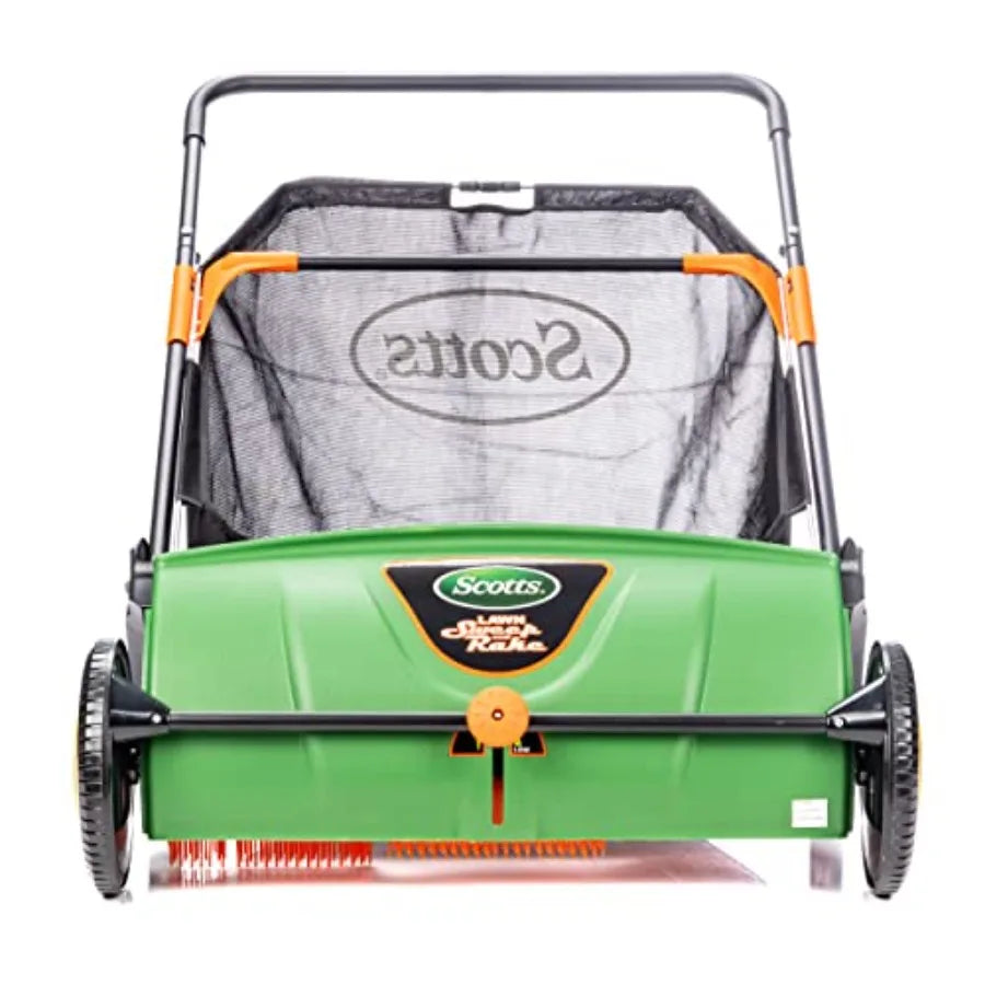 Outdoor Power Tools LSW70026S 26-Inch Push Lawn Sweeper Black/Green