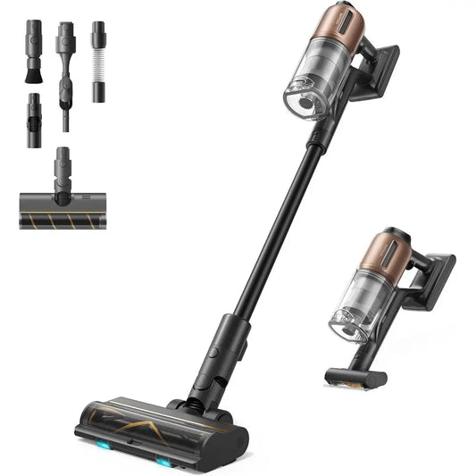 Z20 Cordless Vacuum Cleaner, Smart Vacuum Cleaner with 250AW Powerful Suction, Up to 90 Minutes Runtime, Versatile for All Surfa
