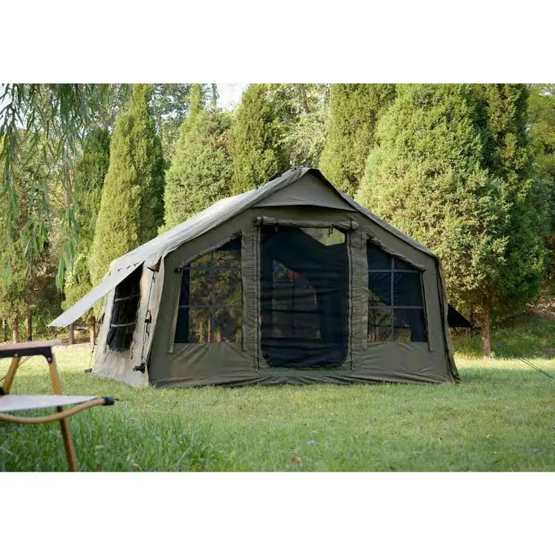 Outdoor Easy Setup Waterproof Air Inflatable Cabin Camping Tent House With Hand Pump