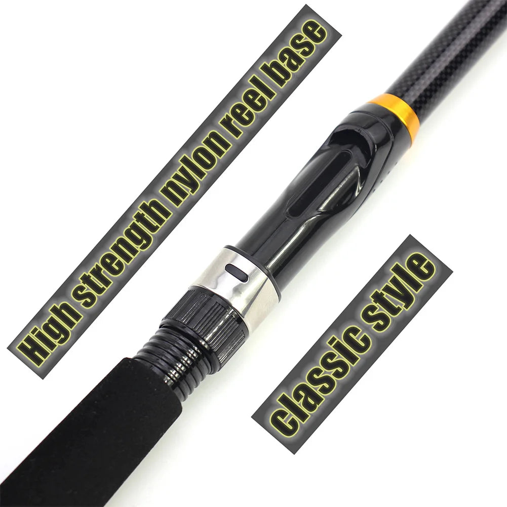 Carbon Fiber Spinning Rod Telescopic Carp Fishing Rod Fishing Accessories for Carp Fishing