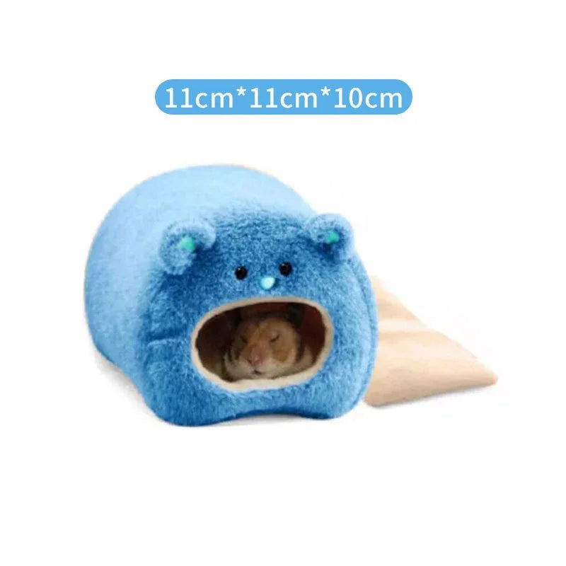 Hamster Supplies Cotton Nest Pet Rat Hammock Hedgehog Squirrel Soft Warm Insulated Winter Cottage Small Pet Sleeping Bed