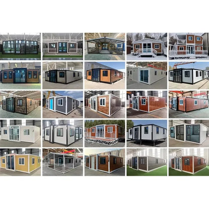 2 3 Bedroom Expandable Container House Portable Homes Prefab Tiny House Customized Detachable House Portable Mobile Home