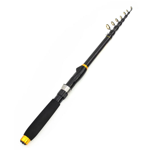 Carbon Fiber Spinning Rod Telescopic Carp Fishing Rod Fishing Accessories for Carp Fishing