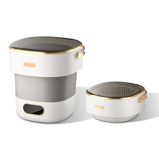 Portable Washing Machine With Spin Dryer, Fully Automatic 13L Folding Washing Machine With 3 Cleaning Modes For Cleaning