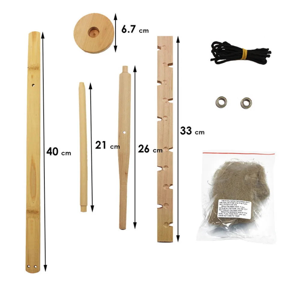 For Outdoor Survival Camping Hiking Emergency Fire Ignition Equipment Bow Drill Friction Fire Starter Wood Make Tool Kit