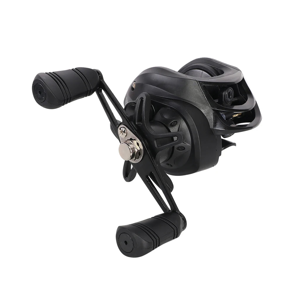 High Performance Baitcasting Reel 72 to 1 Gear Ratio 10kg Drag 18 Plus 1BB Ideal for Beginners Fishing Accessories