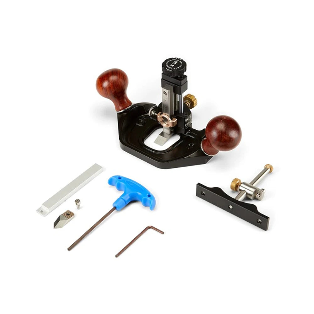 HONGDUI KM-17 Woodworking Router Plane for Tuning Joinery Cutting Grooves Mortise Hand Planer Tool